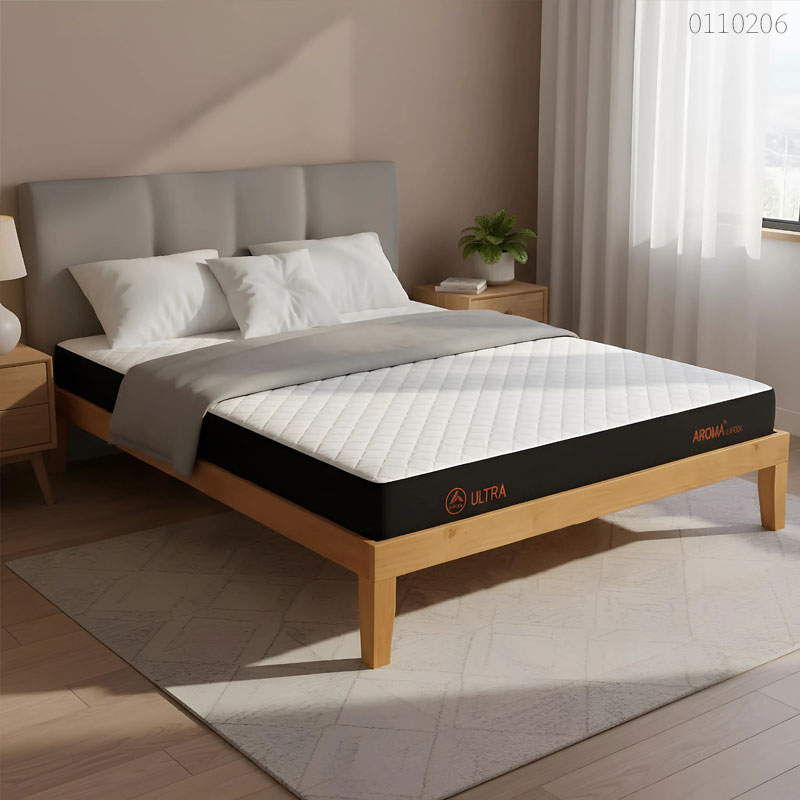 Nệm cao su Aroma - Mẫu mã hiện đại, bền đẹp cùng năm tháng