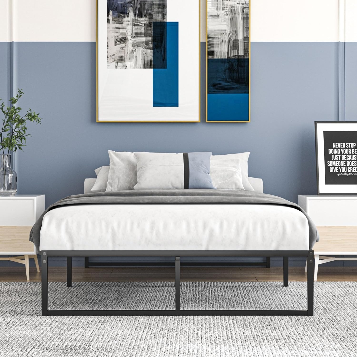 Giường pallet sắt Napoli