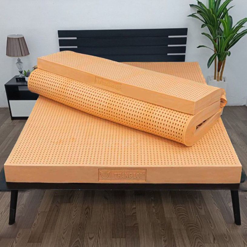Nệm cao su Thắng Lợi - Cao su non giá rẻ, siêu bền, đàn hồi tốt