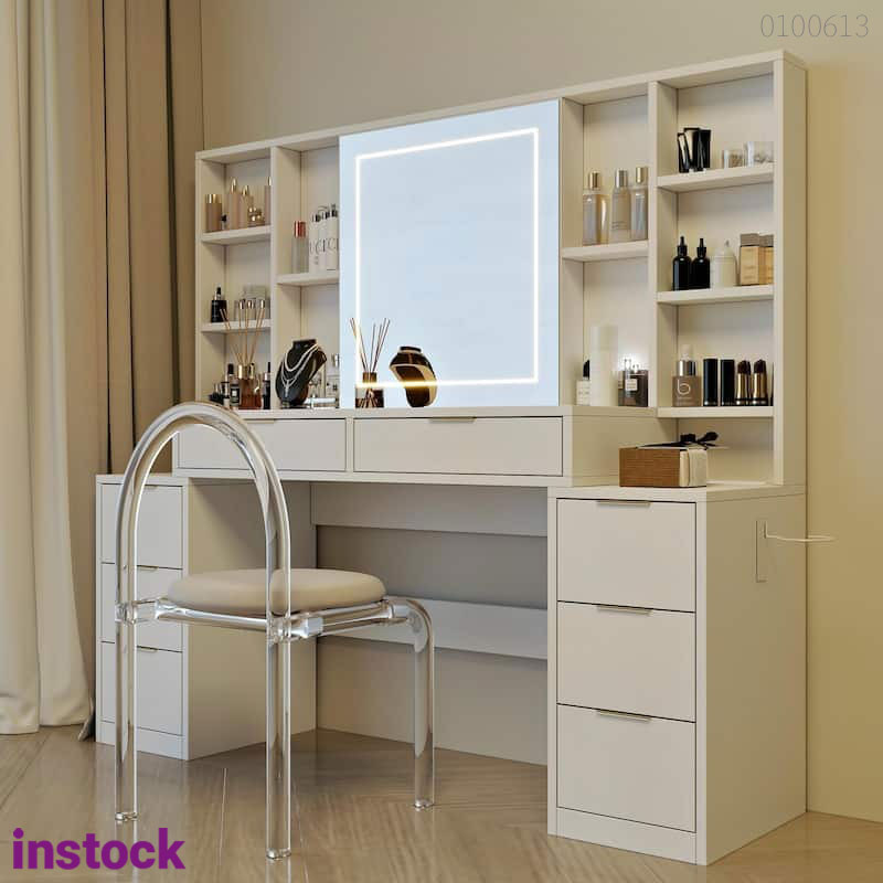 Bàn trang điểm gỗ công nghiệp Amora