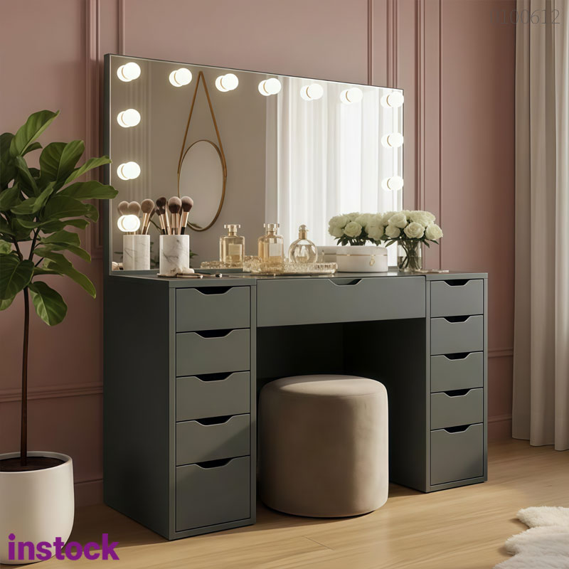 Bàn trang điểm gỗ công nghiệp Bello