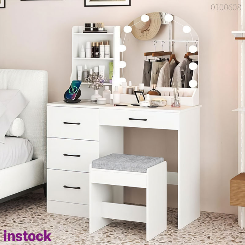 Bàn trang điểm gỗ công nghiệp Casa