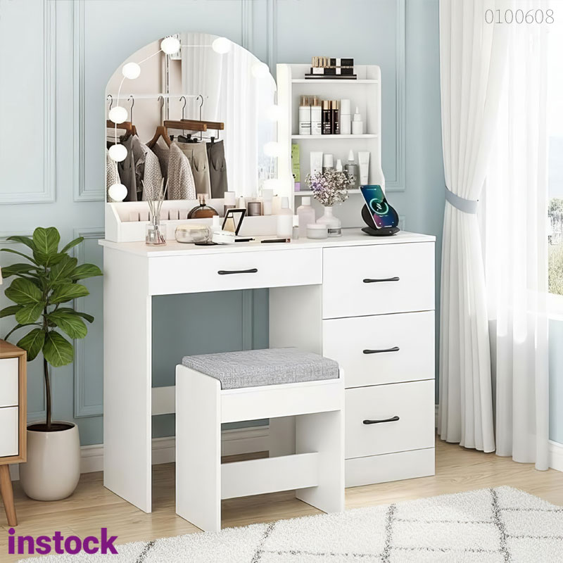 Bàn trang điểm gỗ công nghiệp Casa