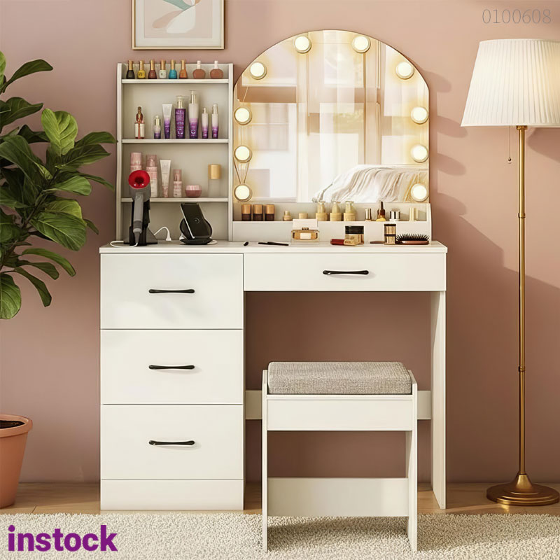 Bàn trang điểm gỗ công nghiệp Casa