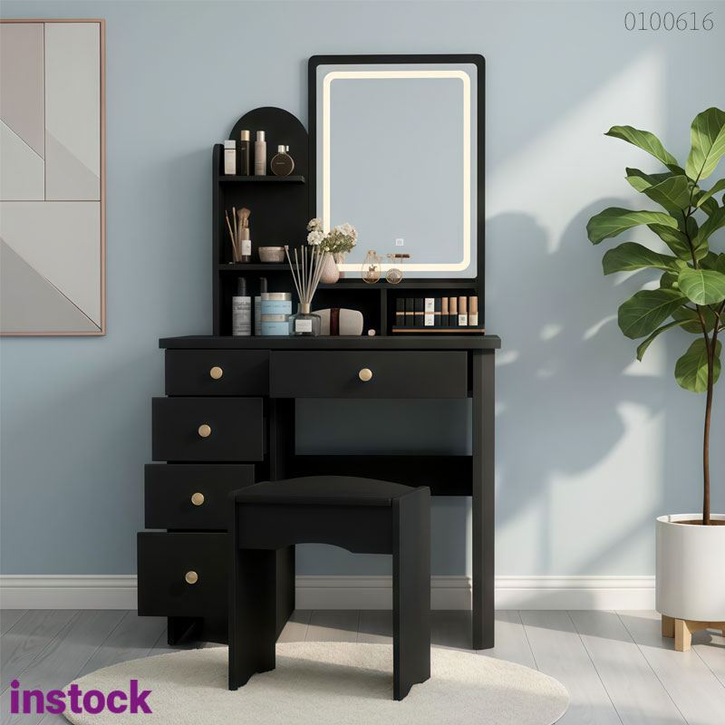 Bàn trang điểm gỗ công nghiệp Elora