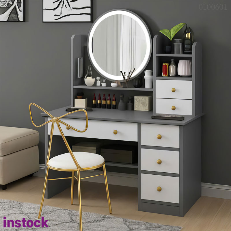 Bàn trang điểm gỗ công nghiệp Enzo