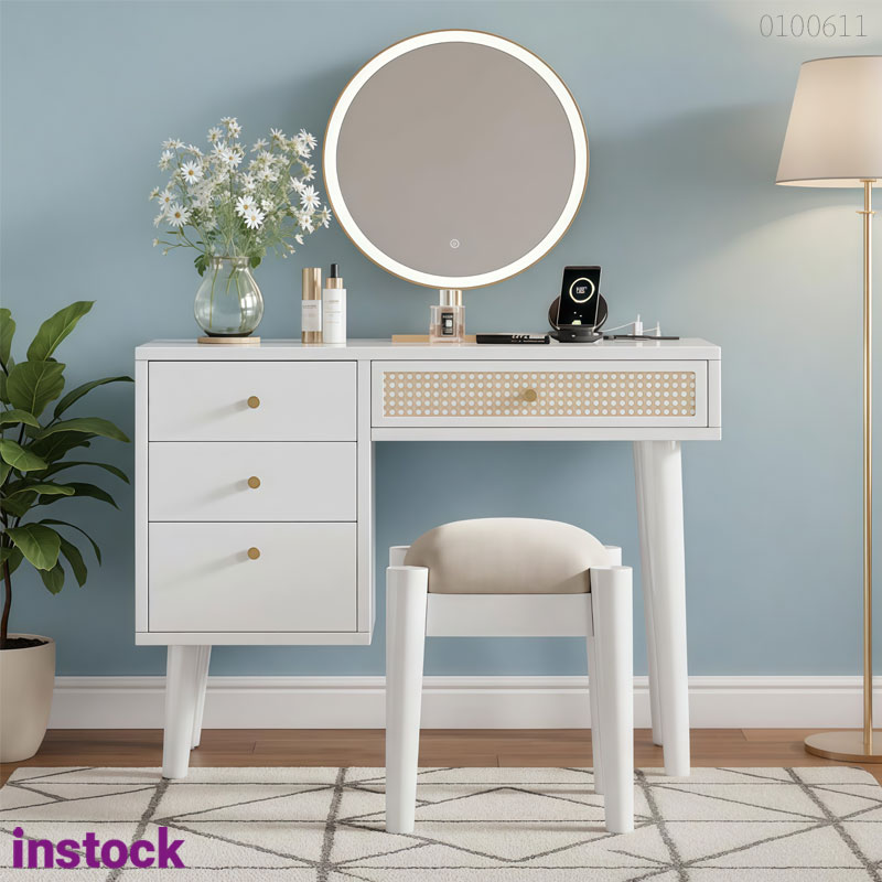 Bàn trang điểm gỗ công nghiệp Fami