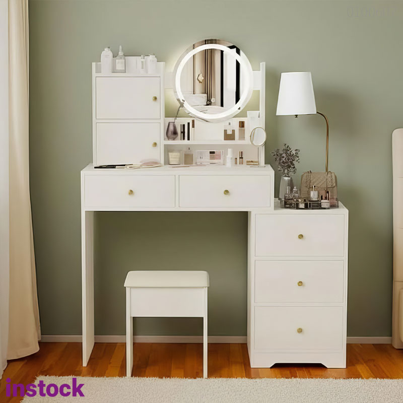 Bàn trang điểm gỗ công nghiệp Haven