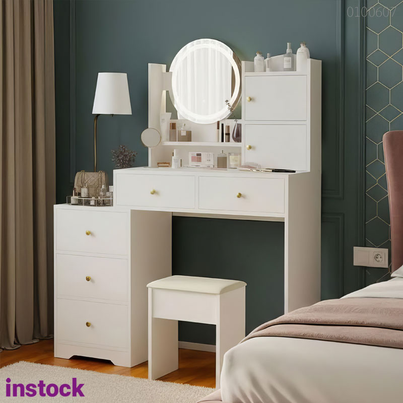 Bàn trang điểm gỗ công nghiệp Haven