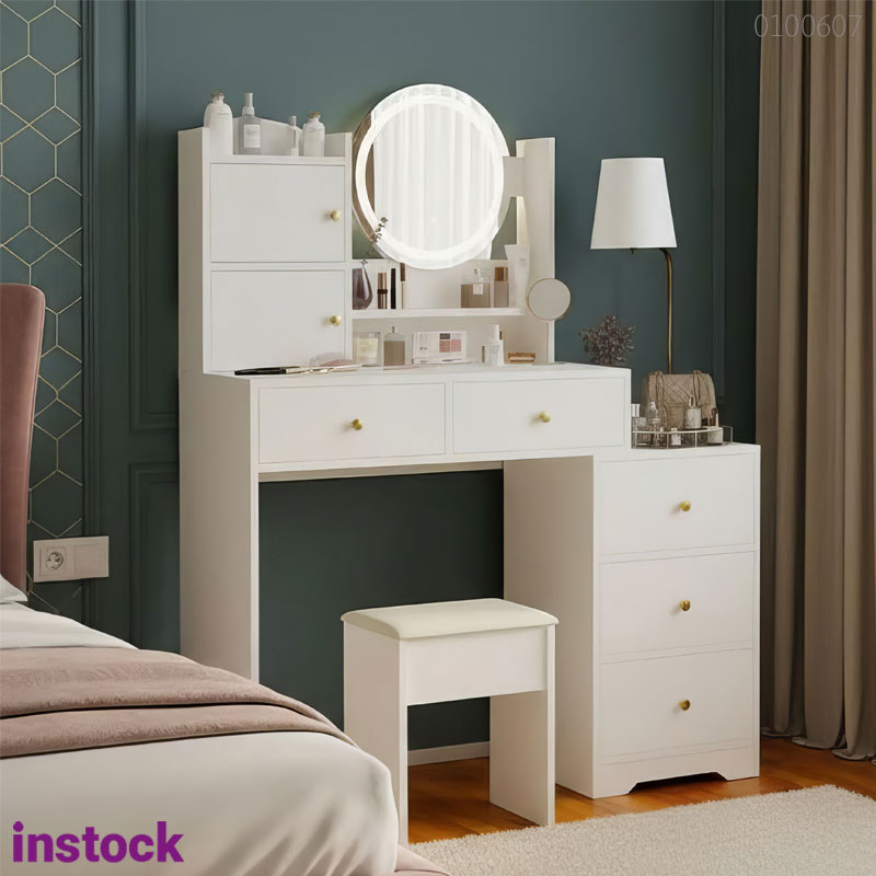 Bàn trang điểm gỗ công nghiệp Haven