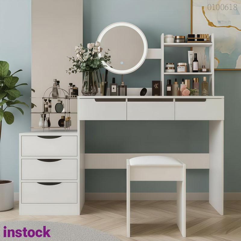 Bàn trang điểm gỗ công nghiệp Kimo