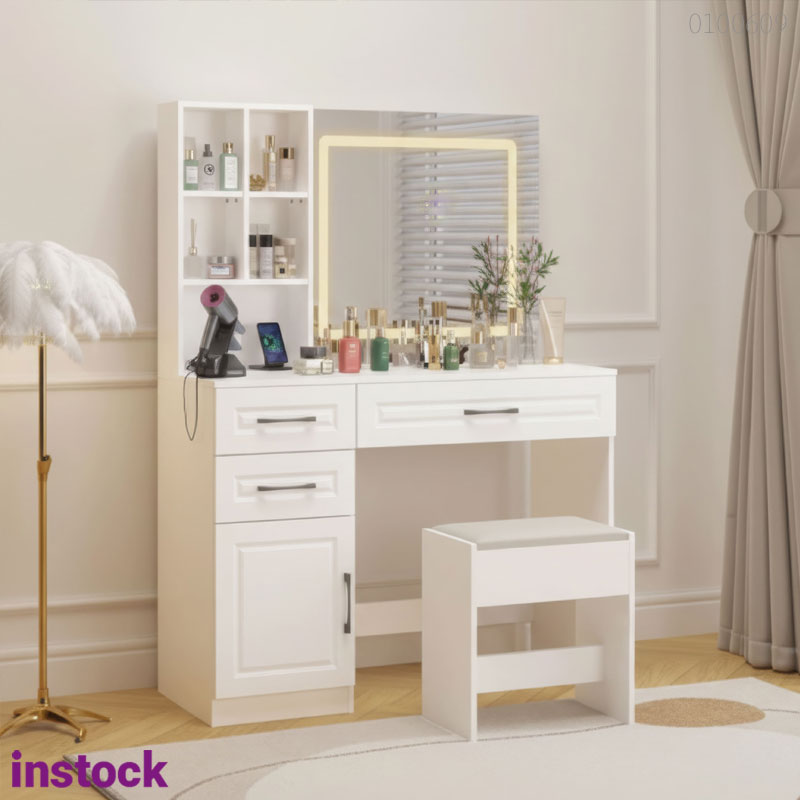 Bàn trang điểm gỗ công nghiệp Nest