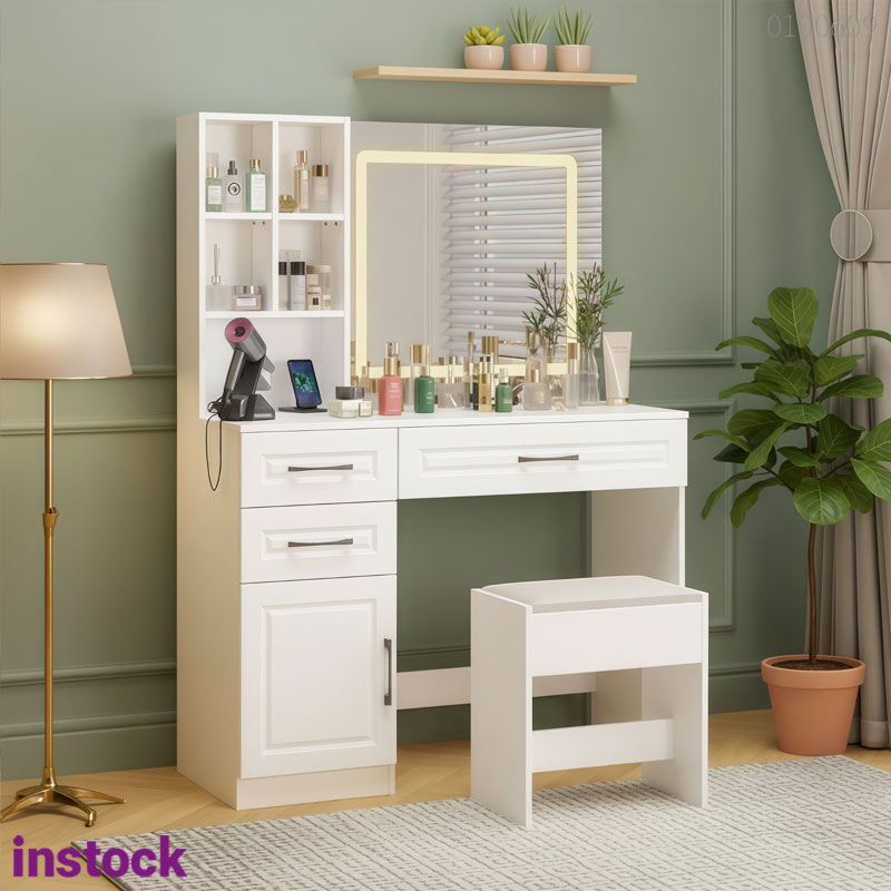 Bàn trang điểm gỗ công nghiệp Nest