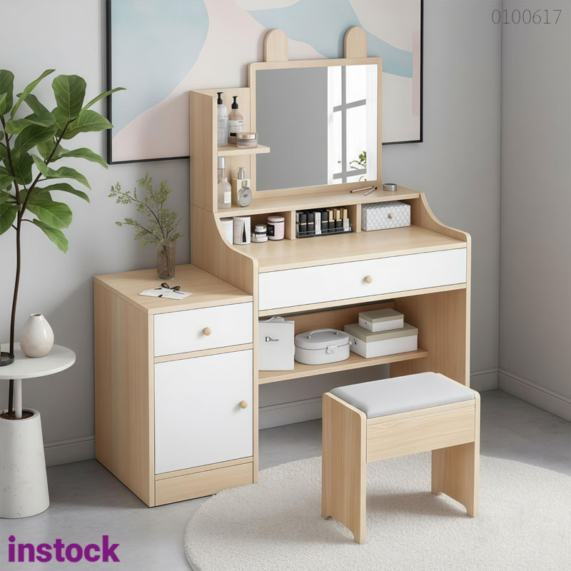 Bàn trang điểm gỗ công nghiệp Zesto