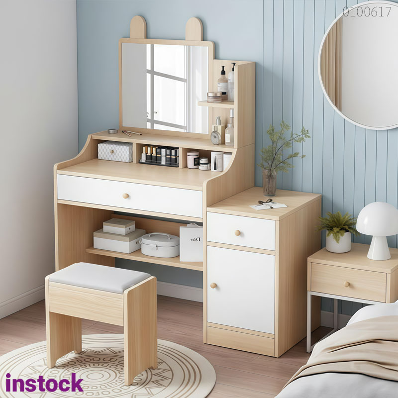 Bàn trang điểm gỗ công nghiệp Zesto