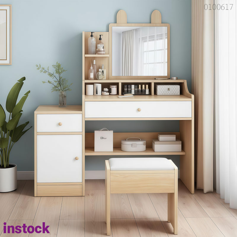 Bàn trang điểm gỗ công nghiệp Zesto