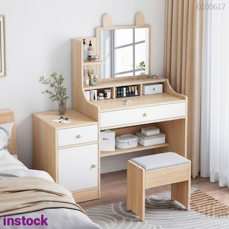 Bàn trang điểm gỗ công nghiệp Zesto