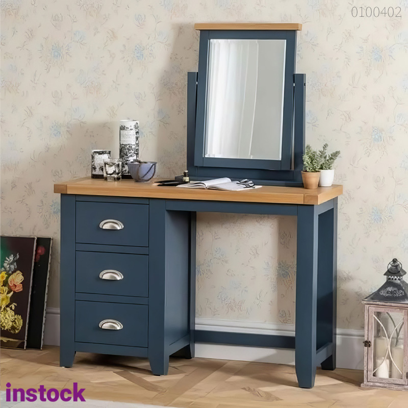 Bàn trang điểm gỗ tràm Oaken