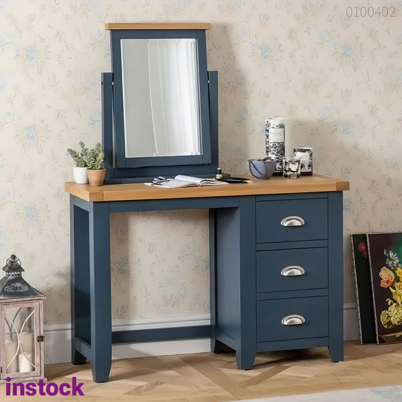 Bàn trang điểm gỗ tràm Oaken