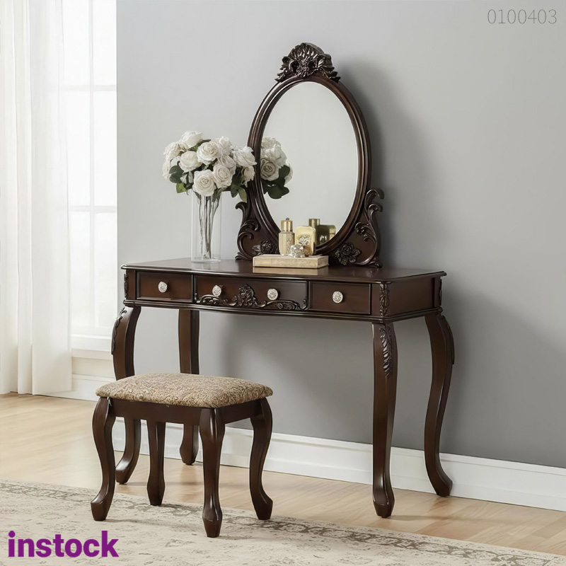 Bàn trang điểm gỗ tràm Ligna