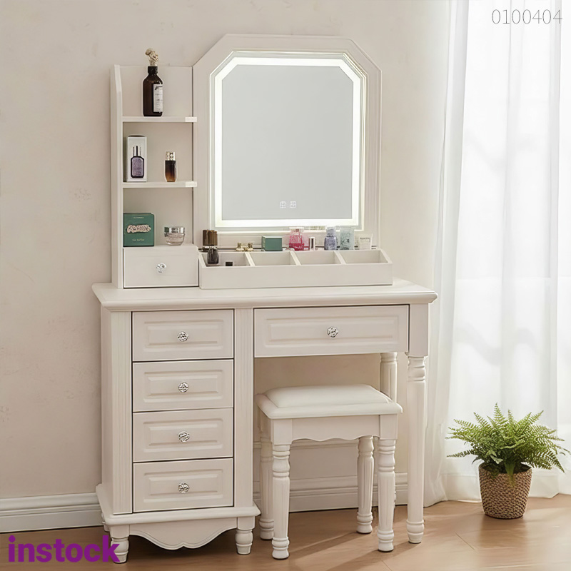 Bàn trang điểm gỗ tràm Verde