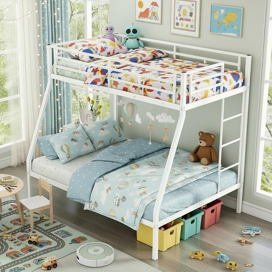 Kích thước giường tầng sắt tiêu chuẩn cho người lớn và trẻ em