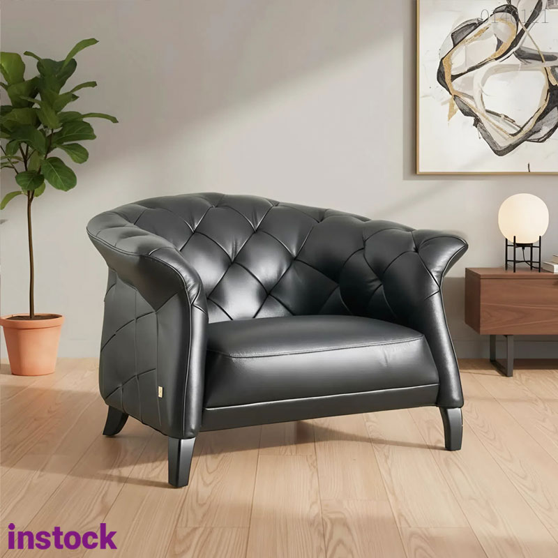 Ghế sofa đơn da Bedo