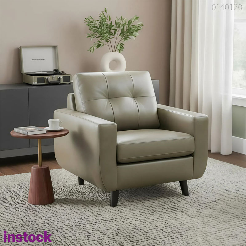 Ghế sofa đơn da Livon