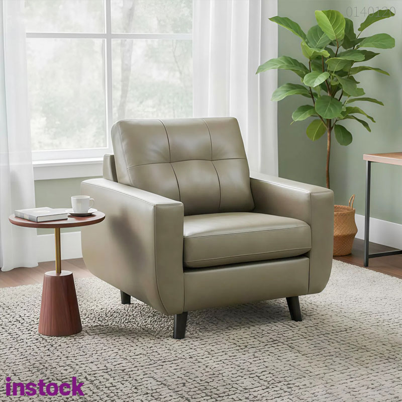 Ghế sofa đơn da Livon