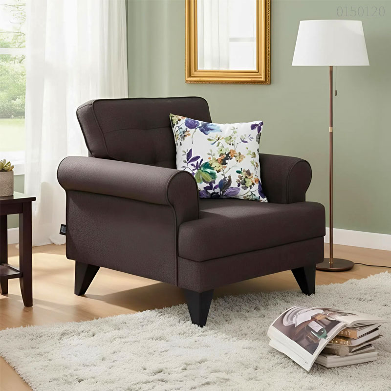 Ghế sofa đơn vải bố Liso