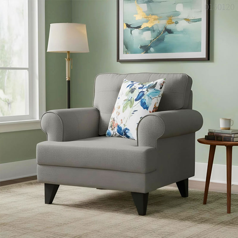Ghế sofa đơn vải bố Liso