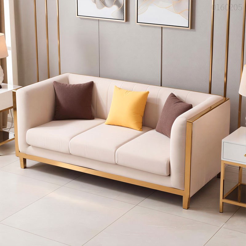 Ghế sofa khung inox Kanari 