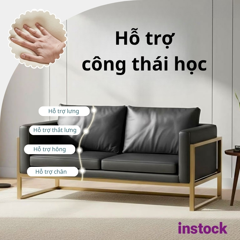 Ghế sofa khung inox Mono 