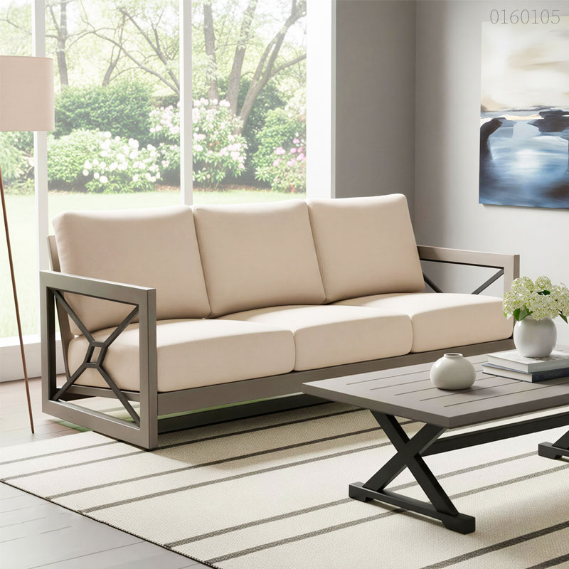 Ghế sofa khung sắt hộp Boss