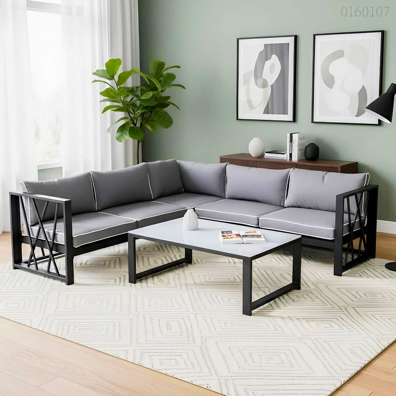 Ghế sofa khung sắt hộp Family 