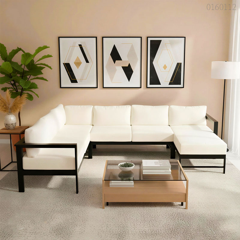 Ghế sofa khung sắt hộp Genki