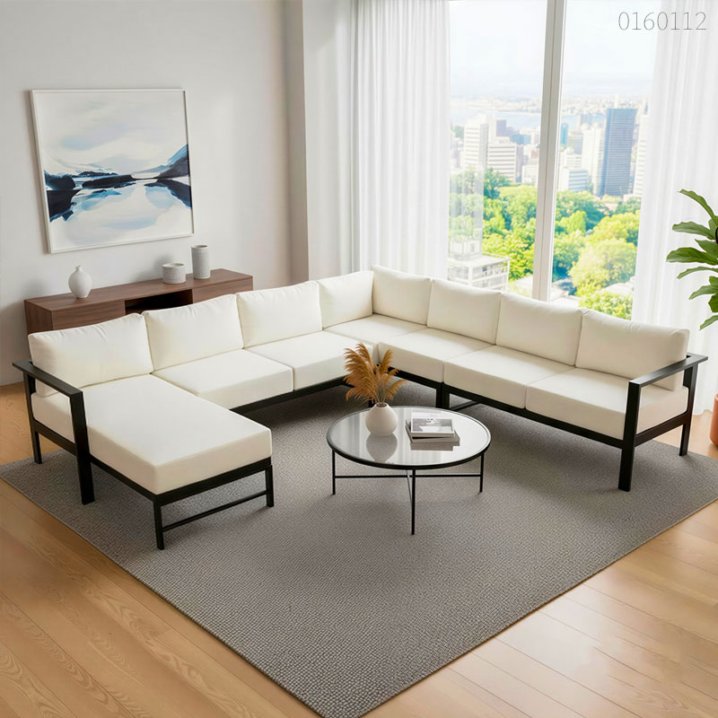 Ghế sofa khung sắt hộp Genki