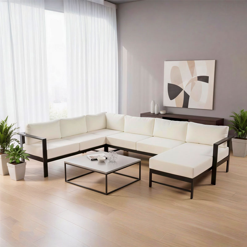 Ghế sofa khung sắt hộp Genki