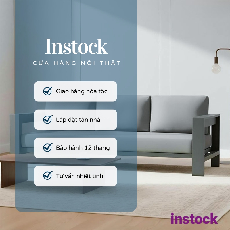 Ghế sofa khung sắt hộp Jadora
