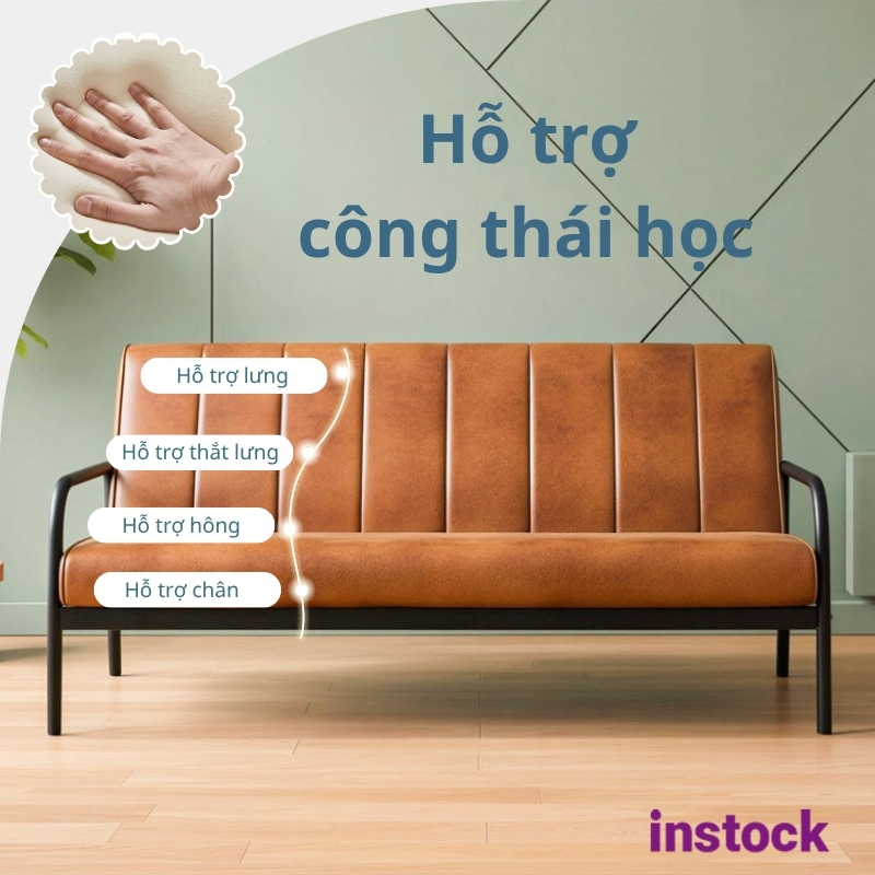 Ghế sofa khung sắt hộp Perrin