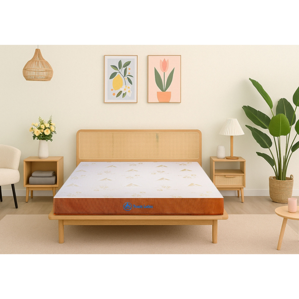 Nệm cao su Aroma - Mẫu mã hiện đại, bền đẹp cùng năm tháng