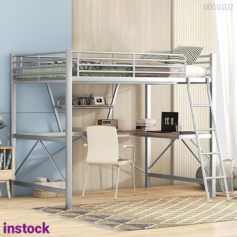 Giường inox 1 tầng Dolia