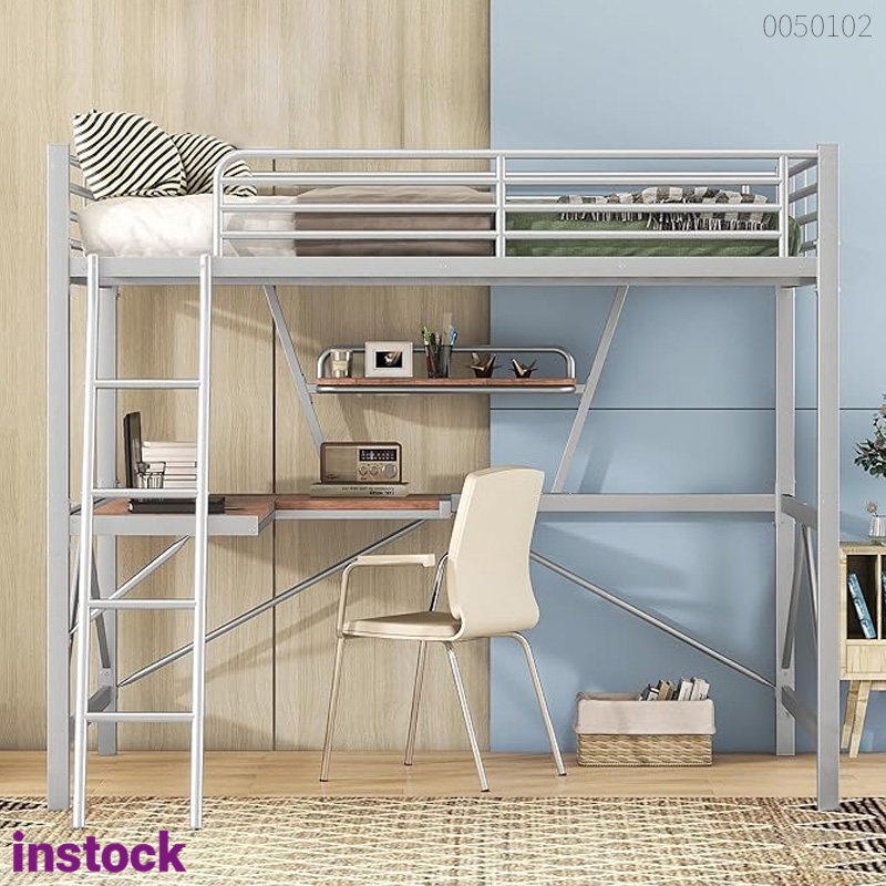 Giường inox 1 tầng Dolia