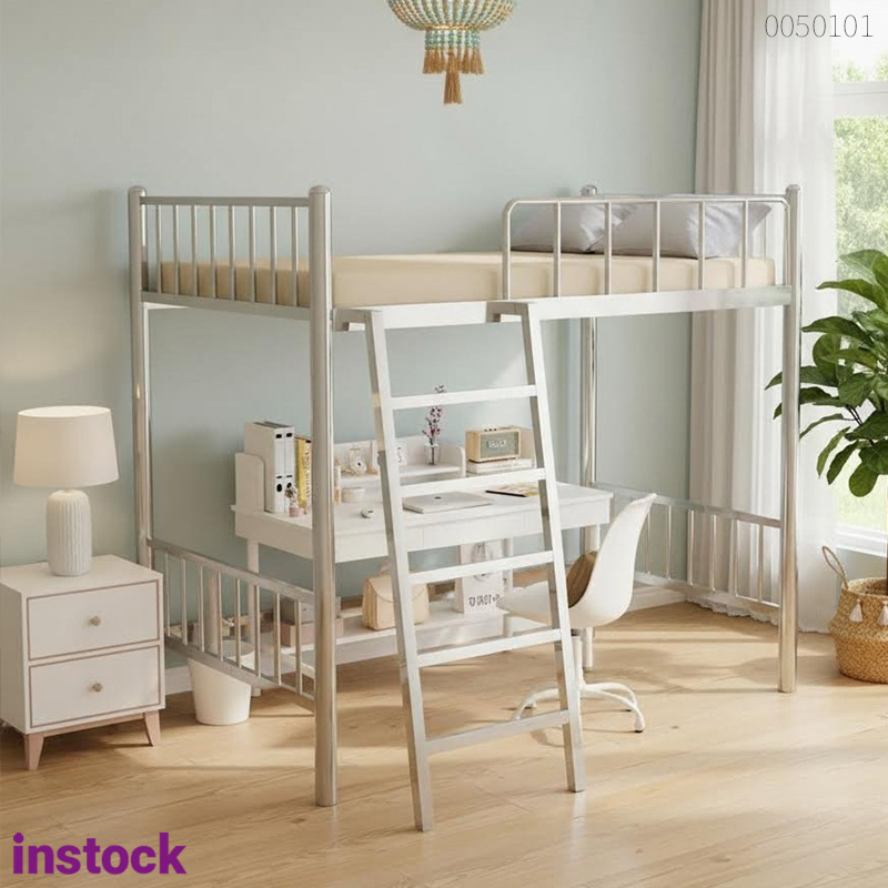 Giường inox 1 tầng Molly