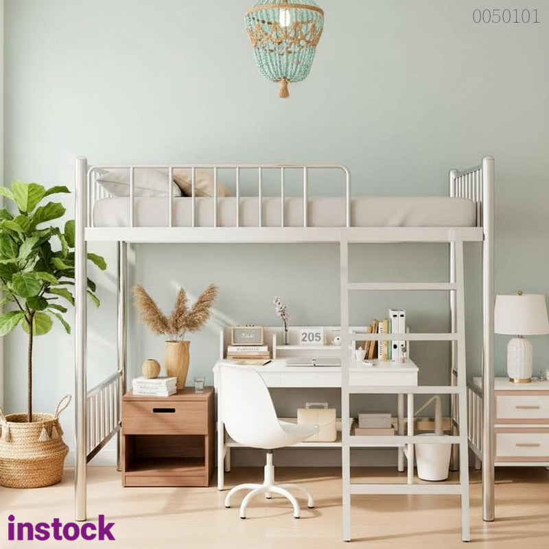 Giường inox 1 tầng Molly