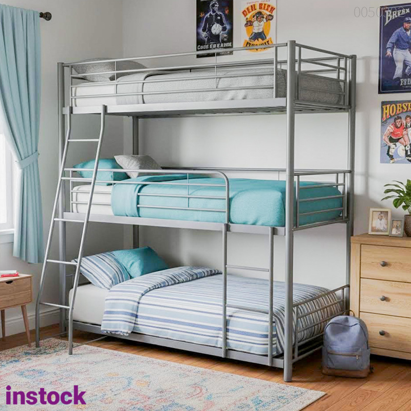 Giường inox 3 tầng Alice