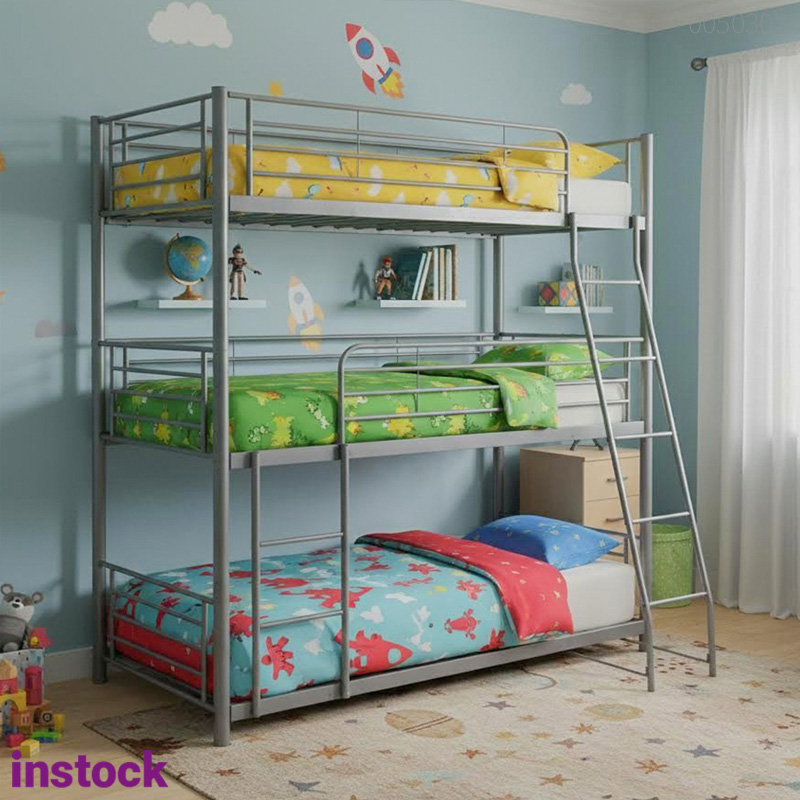 Giường inox 3 tầng Alice