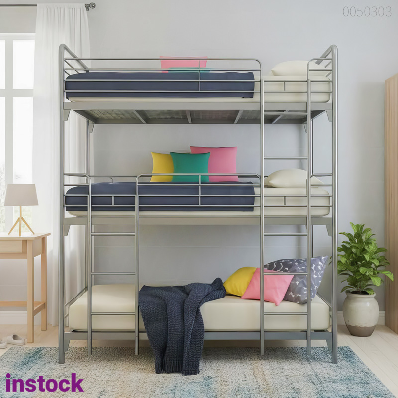 Giường inox 3 tầng Athur