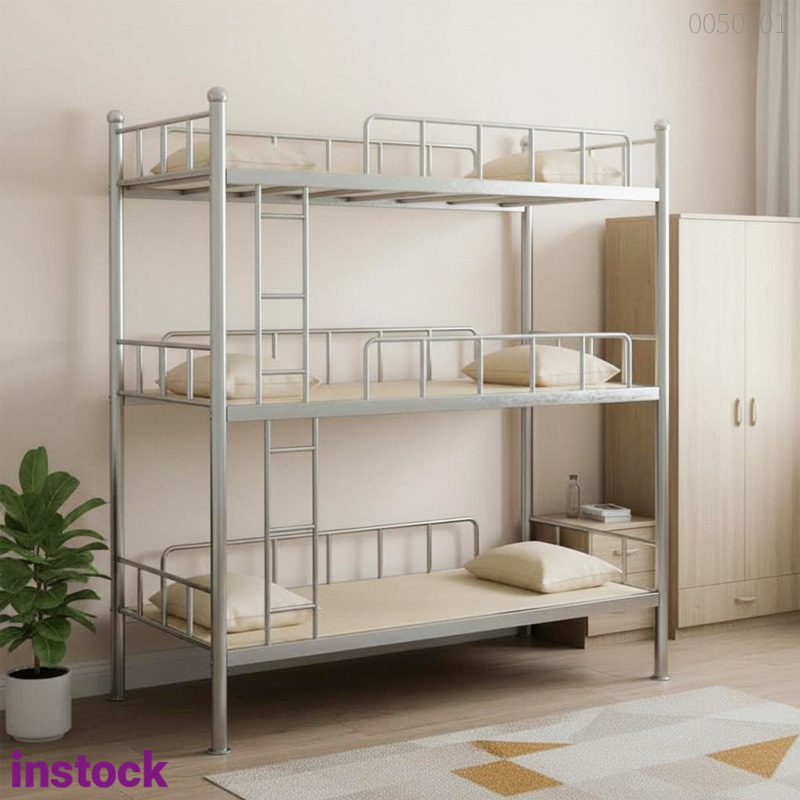 Giường inox 3 tầng Krixi