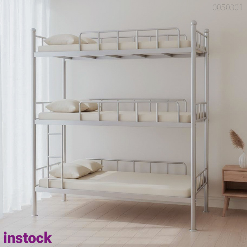 Giường inox 3 tầng Krixi